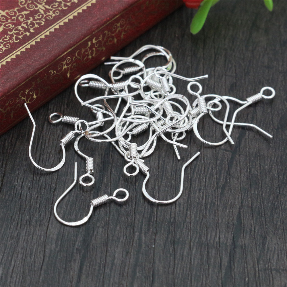 Jewelry Making School - 50pcs 16mm 925 Sterling Silver Plated
