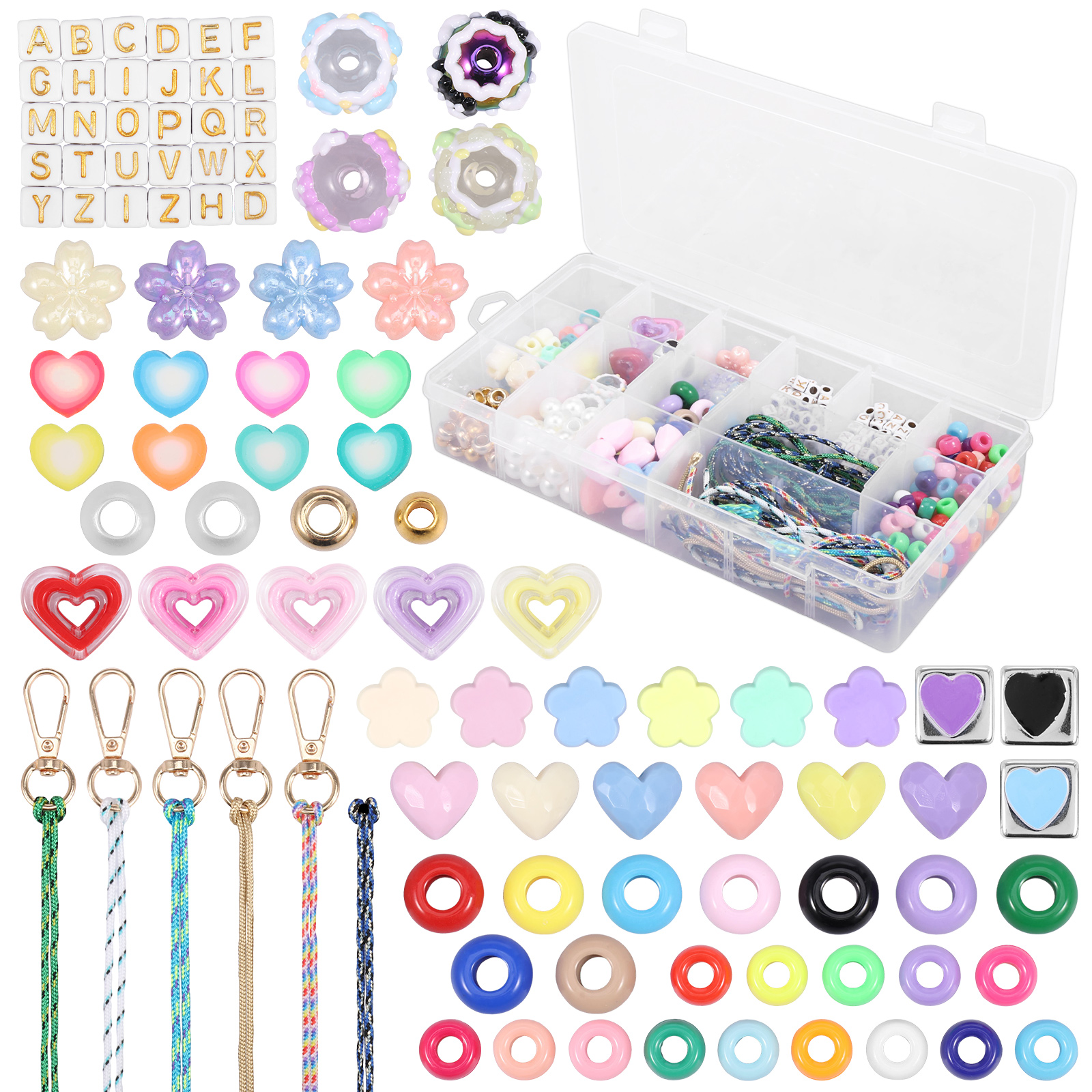 Jewelry Making Degree - 421PCS Beaded Keychain Making Kit for