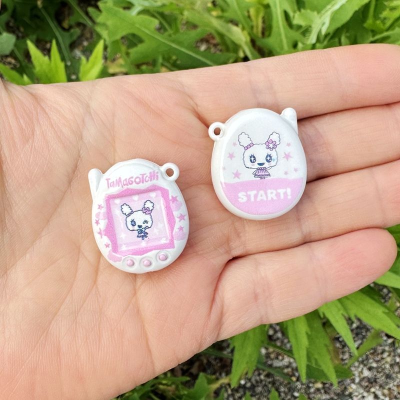 Random1-6pcs Tamagotchi Bead A - Jewelry Making Parts ulasan dan harga