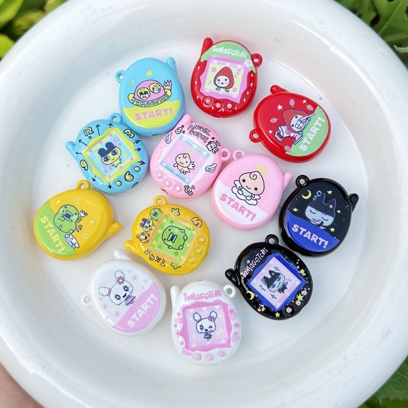 Random1-6pcs Tamagotchi Bead A - Jewelry Making Parts ulasan dan harga