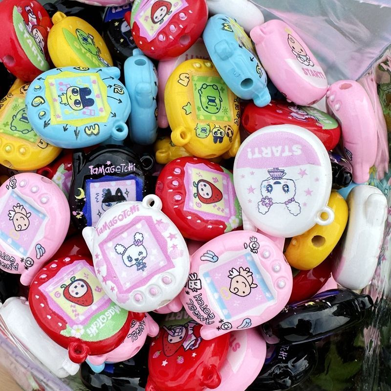 Random1-6pcs Tamagotchi Bead A - Jewelry Making Parts ulasan dan harga