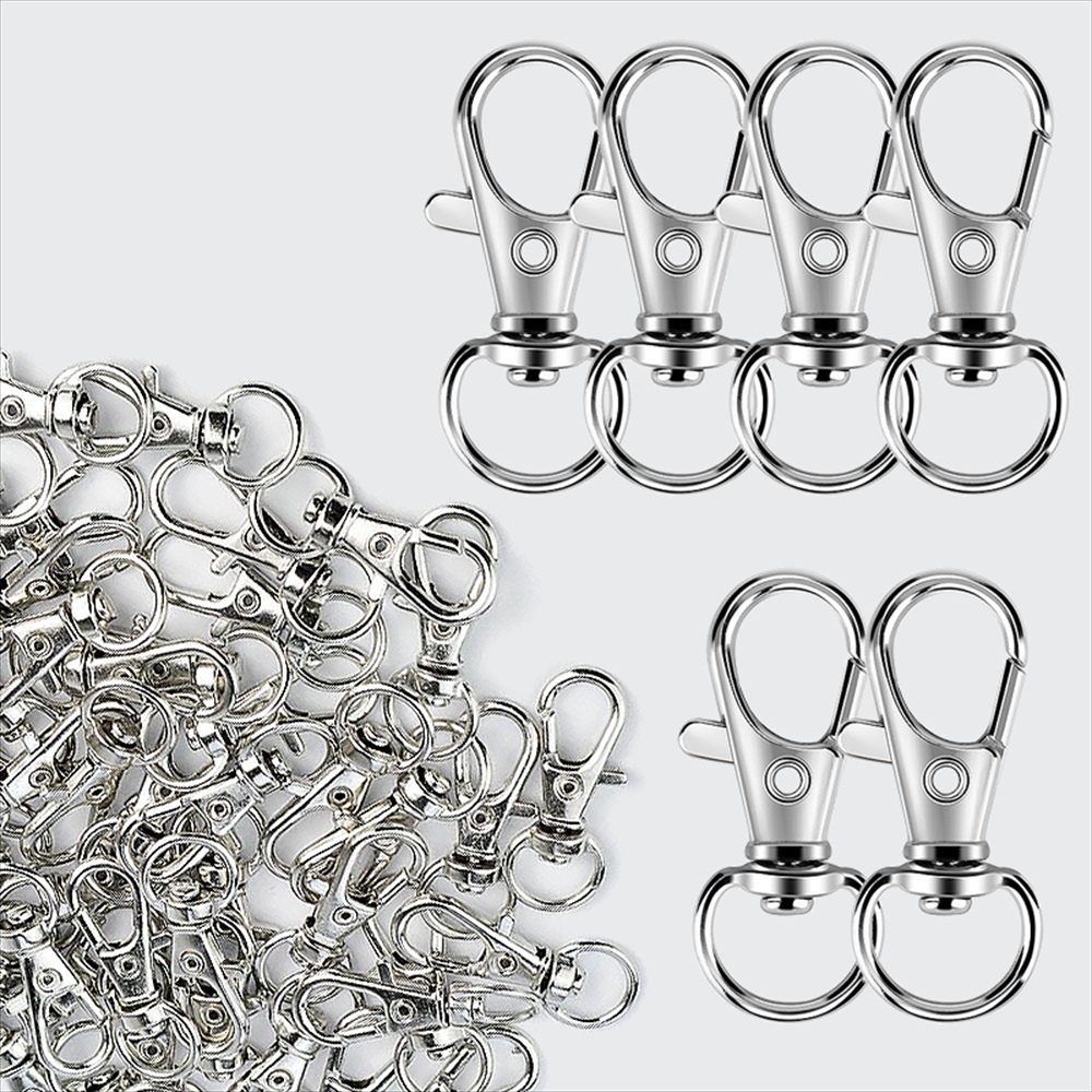 25-200Pcs Metal Swivel Snap Ho - Jewelry Making Designs ulasan dan harga