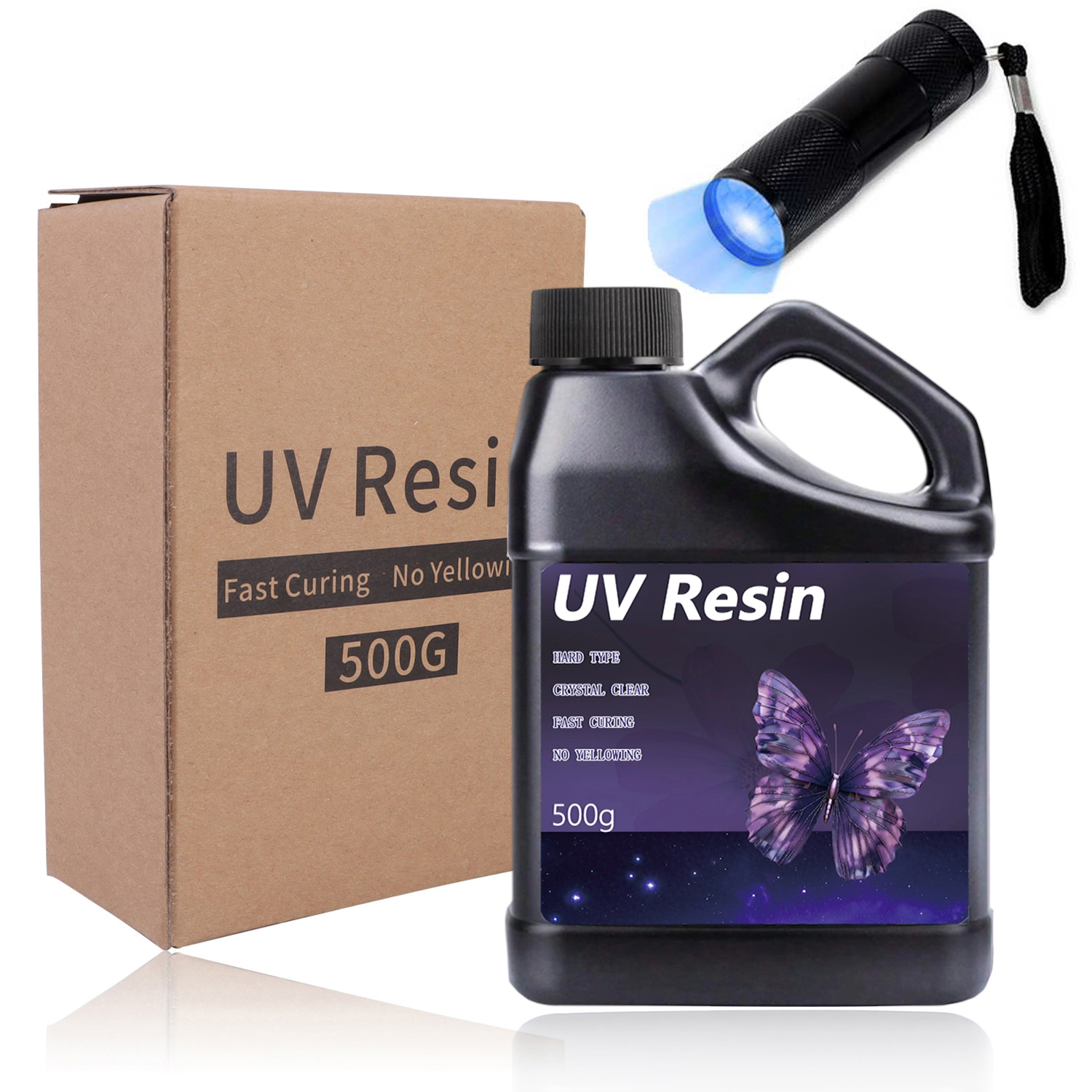 UV Resin-Bulk Upgraded Crystal - Jewelry Making Degree ulasan dan harga