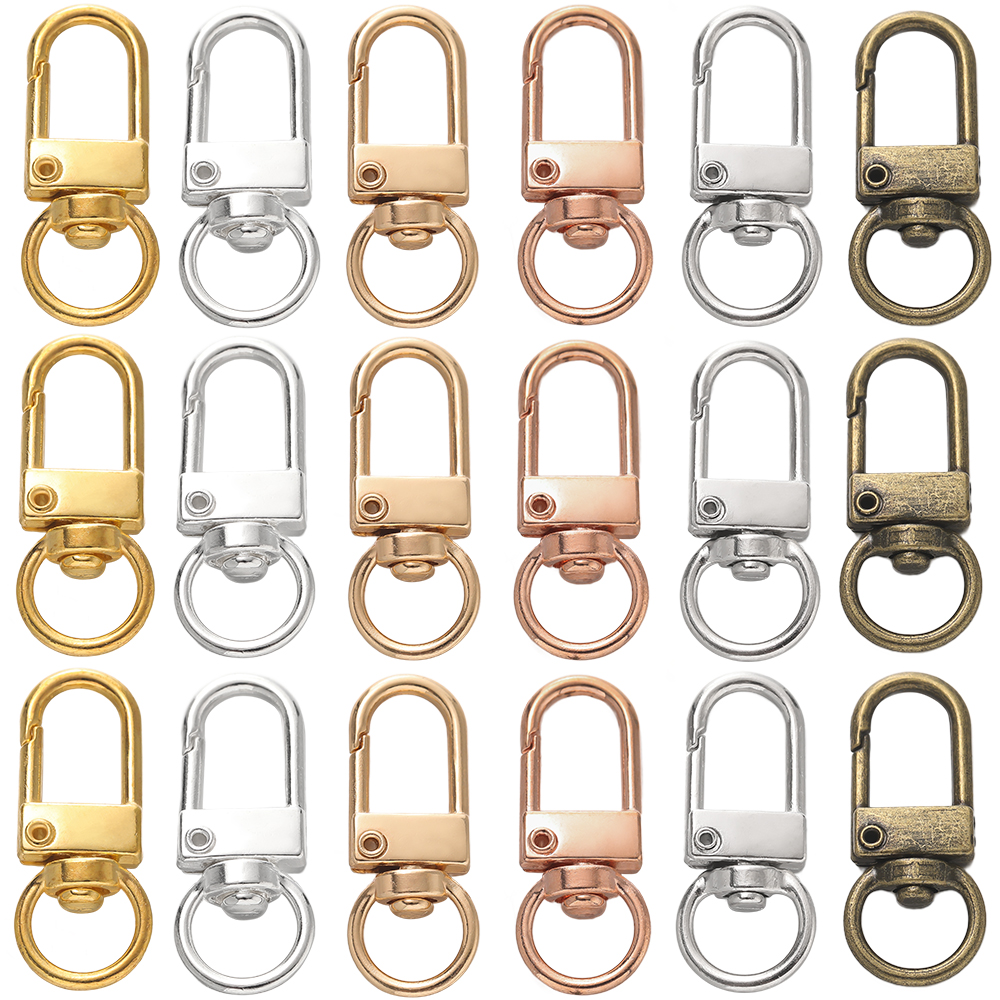 10pcs/pack Rotating Dog Buckle - Jewelry Making Designs ulasan dan harga