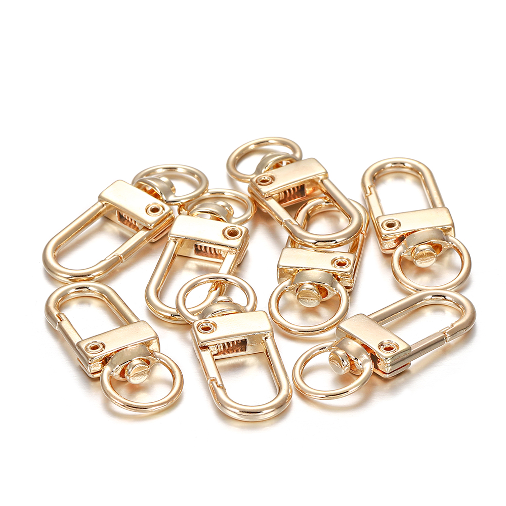 10pcs/pack Rotating Dog Buckle - Jewelry Making Designs ulasan dan harga