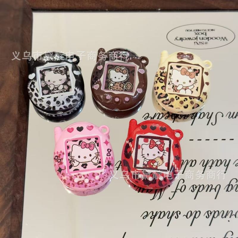 Acrylic Cute Kt Cat Leopard Pr - Jewelry Making Designs ulasan dan harga