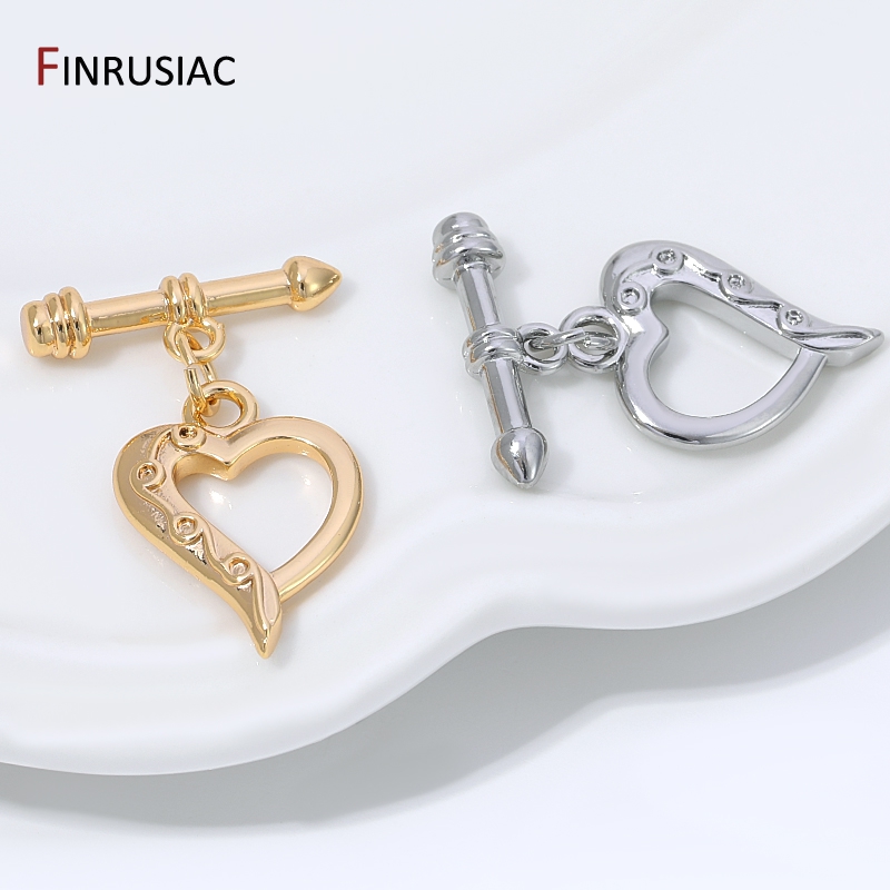 14K Gold Plated Brass Heart Sh - Jewelry Making Designs ulasan dan harga