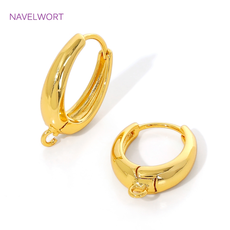 18K Gold Plated Brass Earwires - Jewelry Making Designs ulasan dan harga