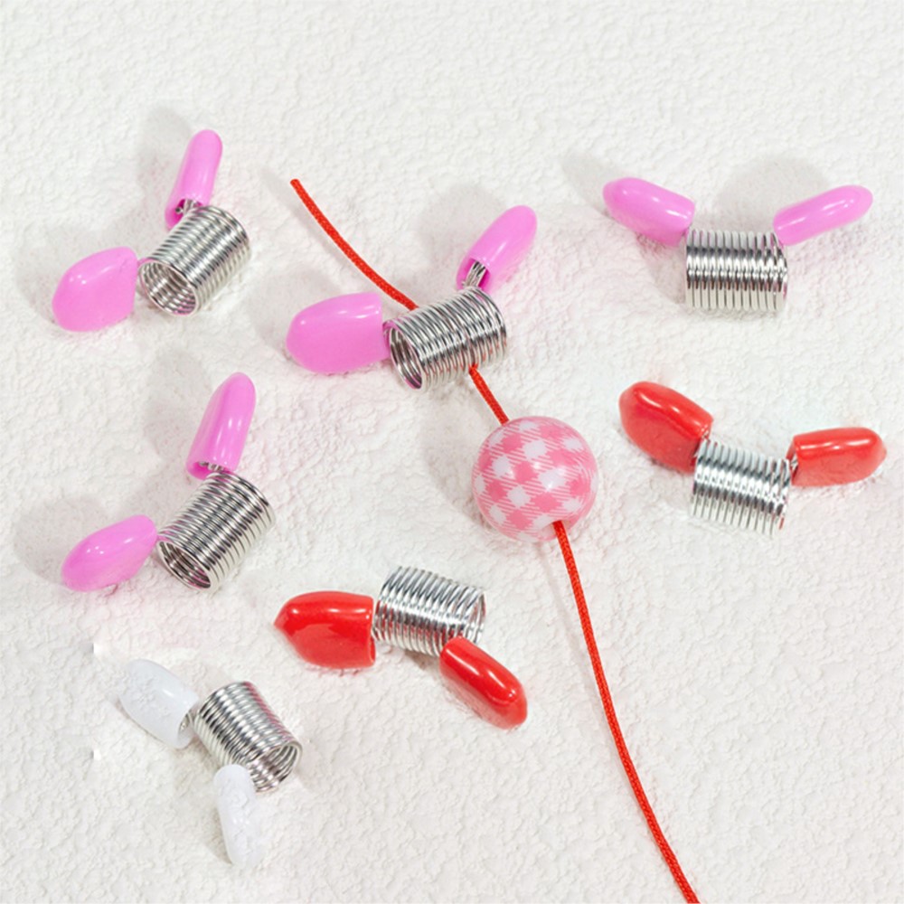 5pcs Spring Bead Clamps Creati - Jewelry Making Degree ulasan dan harga