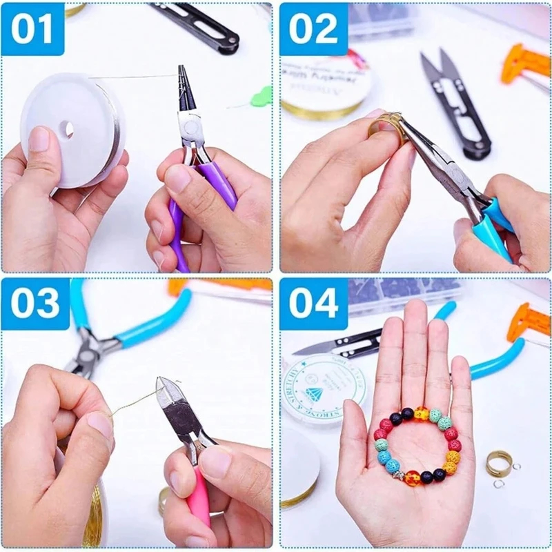 4 Pack Jewelry Making Pliers T - Jewelry Making Round Nose Pliers ulasan dan harga