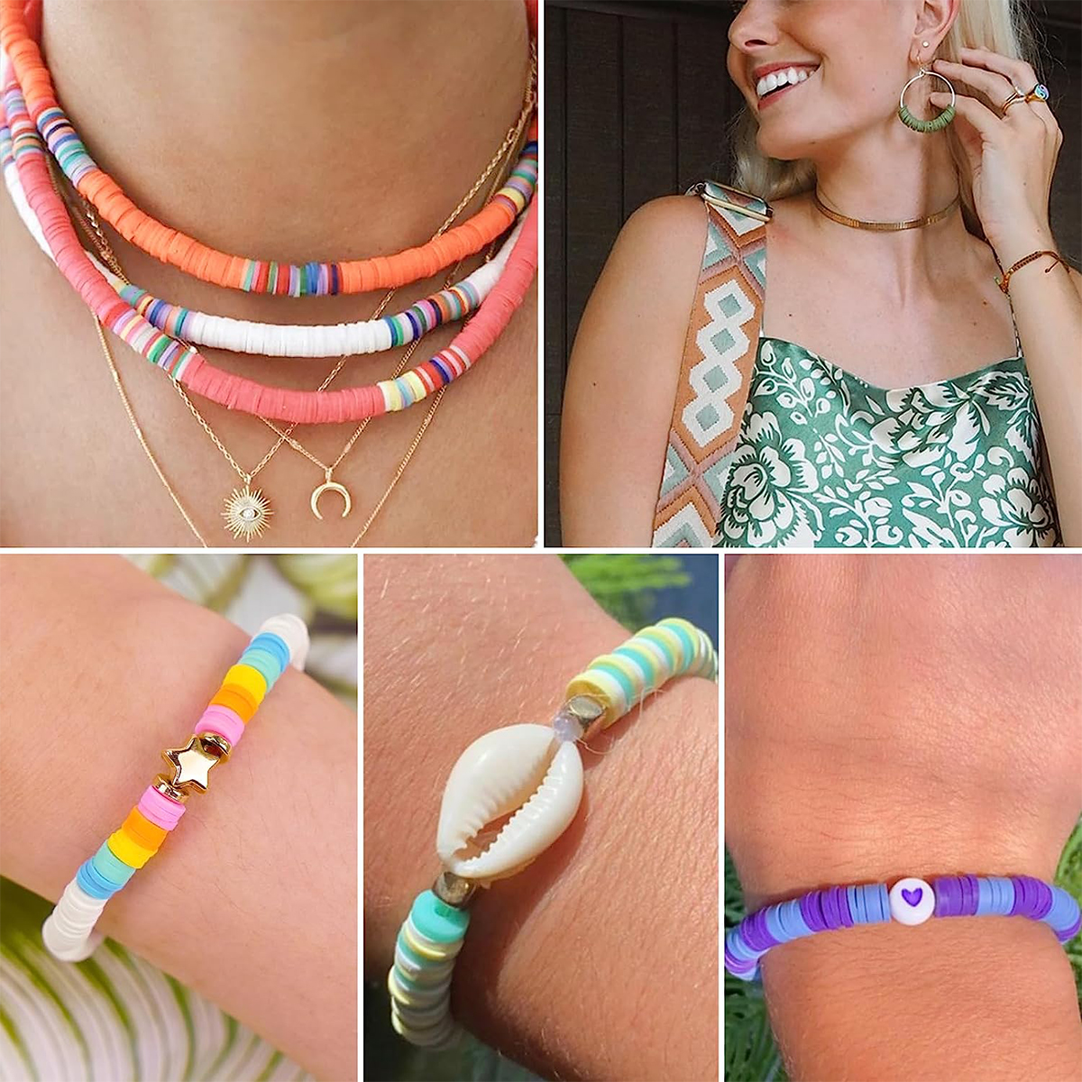 6000 Pcs 24 Colors Flat Round  - Jewelry Making Degree ulasan dan harga