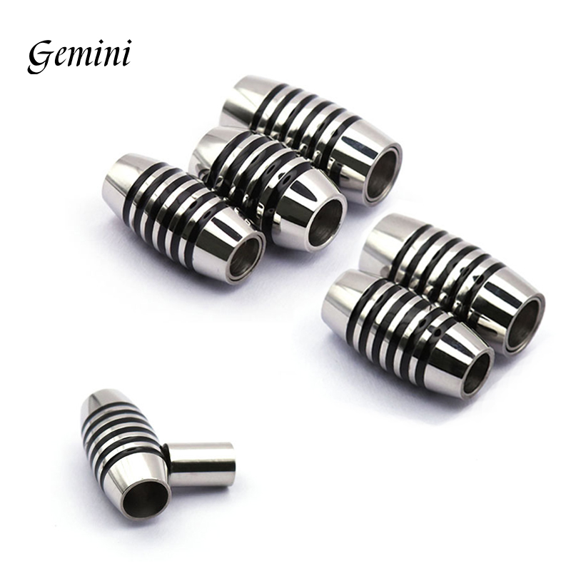 10pcs 5/6mm Tube Stainless Ste - Jewelry Making Youtube ulasan dan harga