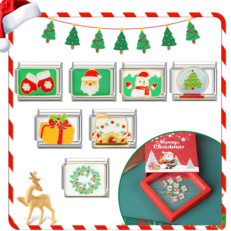 Y2K Red Green Christmas Santa  - Jewelry Making Gloves ulasan dan harga