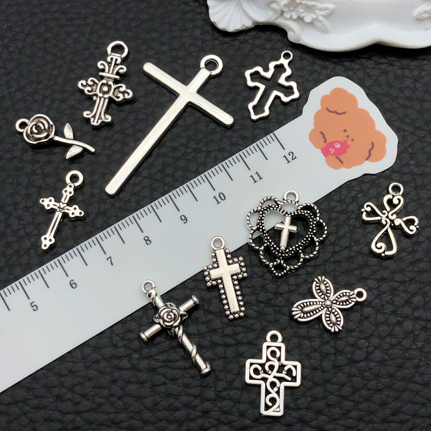 52pcs Assorted Cross Pendants  - Jewelry Making Degree ulasan dan harga