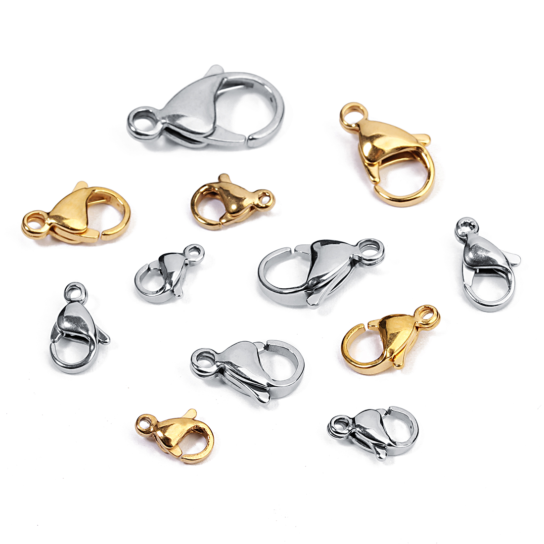 25pcs/lot Stainless Steel Lobs - Jewelry Making Designs ulasan dan harga
