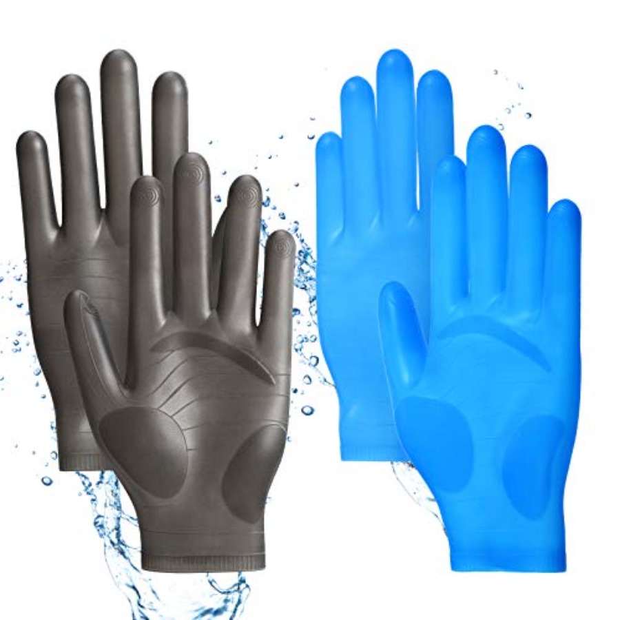 2 Pairs Epoxy Silicone Gloves  - Jewelry Making Gloves ulasan dan harga