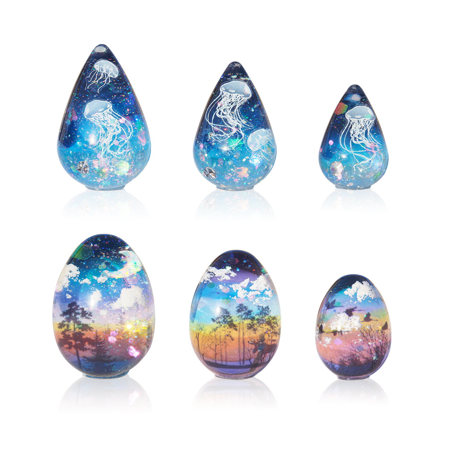 Epoxy Resin Moulds Resin Ornam - Jewelry Making Degree ulasan dan harga