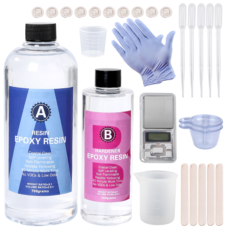 Epoxy Resin Kit Crystal Clear  - Jewelry Making Gloves ulasan dan harga