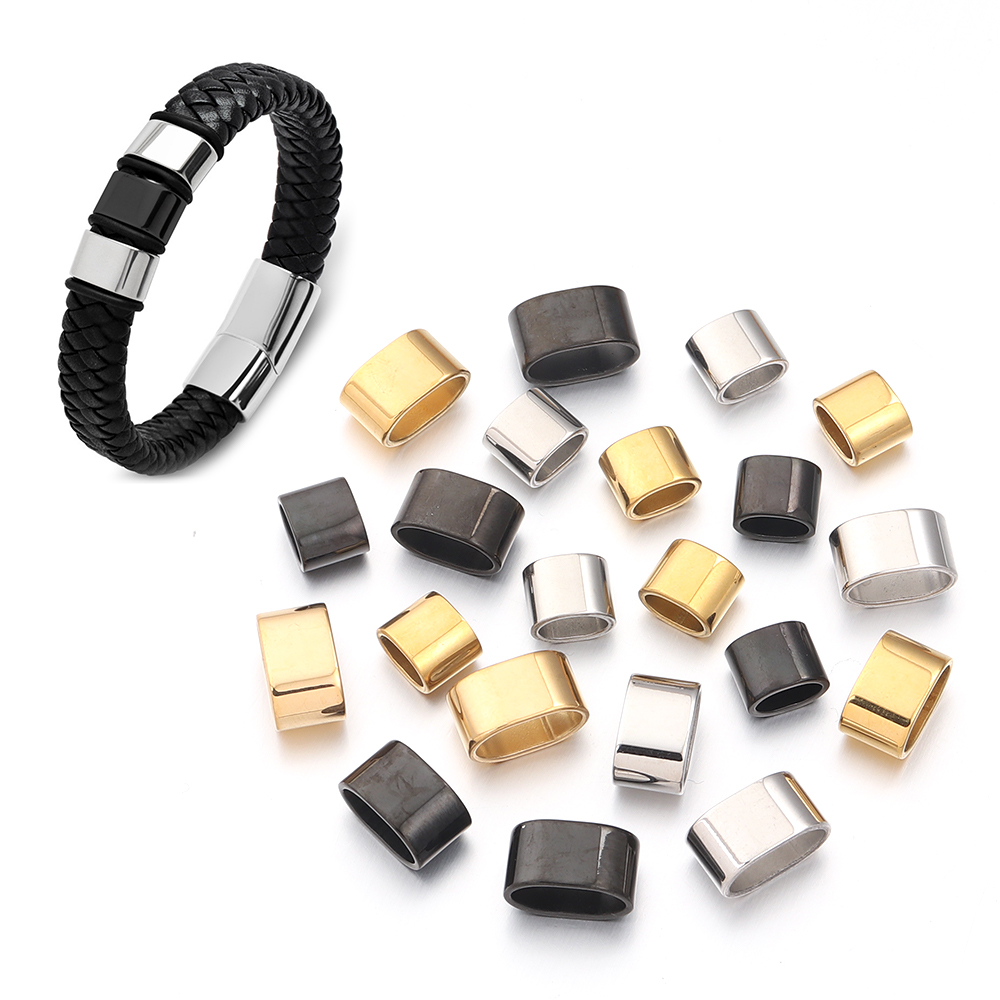 6pcs Flat Stainless Steel Tube - Jewelry Making Pins ulasan dan harga