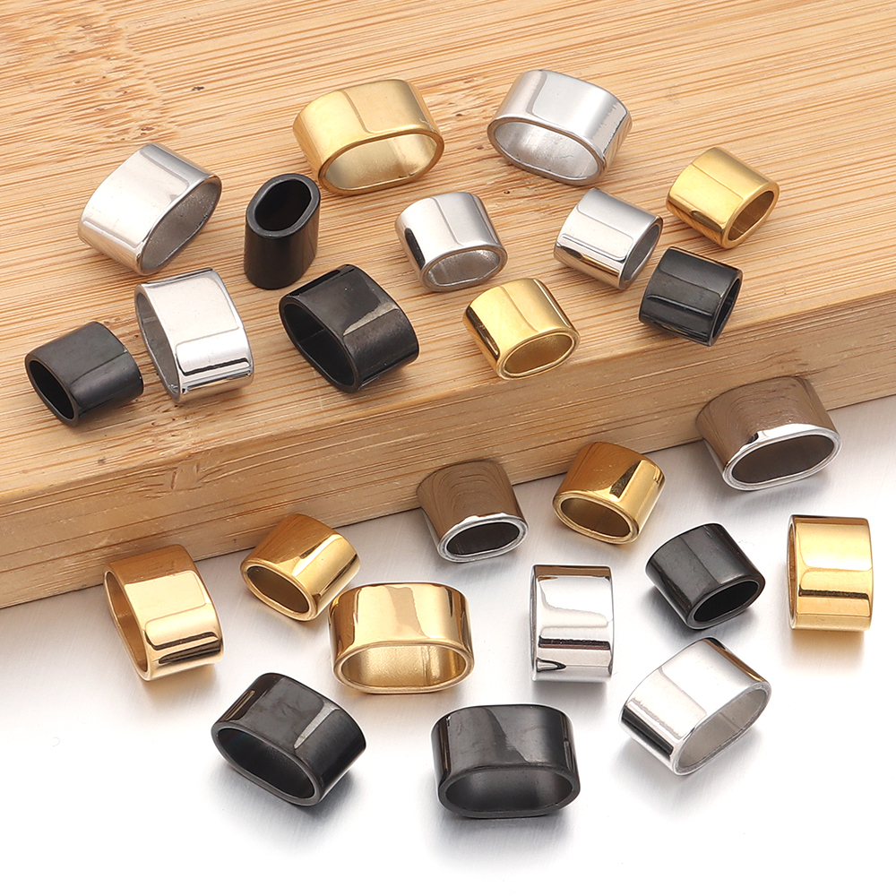 6pcs Flat Stainless Steel Tube - Jewelry Making Pins ulasan dan harga
