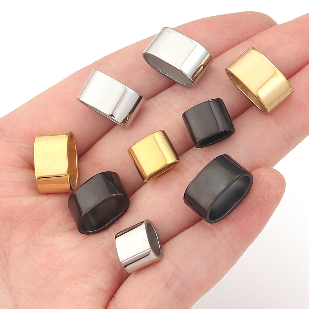 6pcs Flat Stainless Steel Tube - Jewelry Making Pins ulasan dan harga