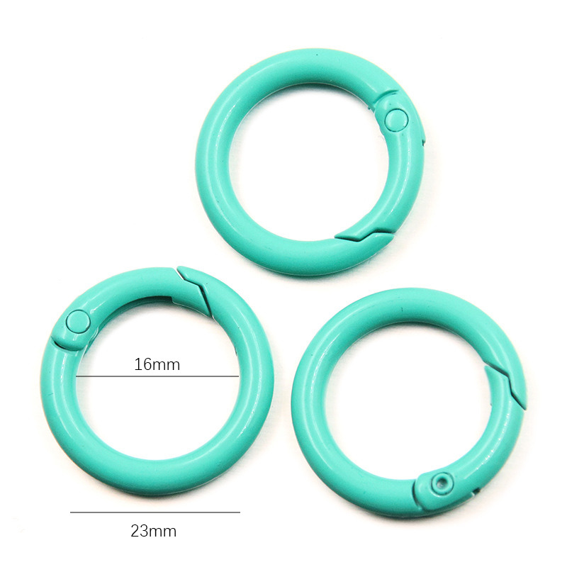 5-20pcs Colorful Spring O Ring - Jewelry Making Pins ulasan dan harga