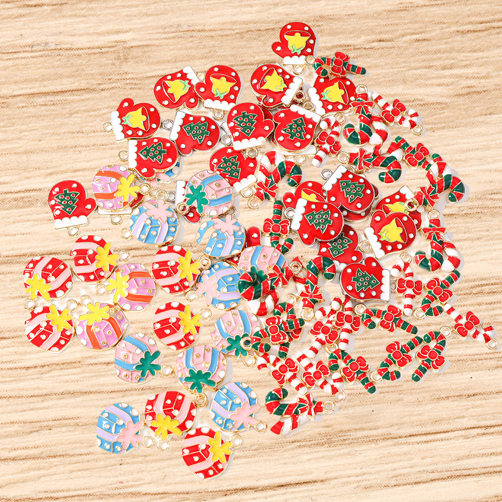 Tusember 10pcs Mix Cute Enamel - Jewelry Making Gloves ulasan dan harga