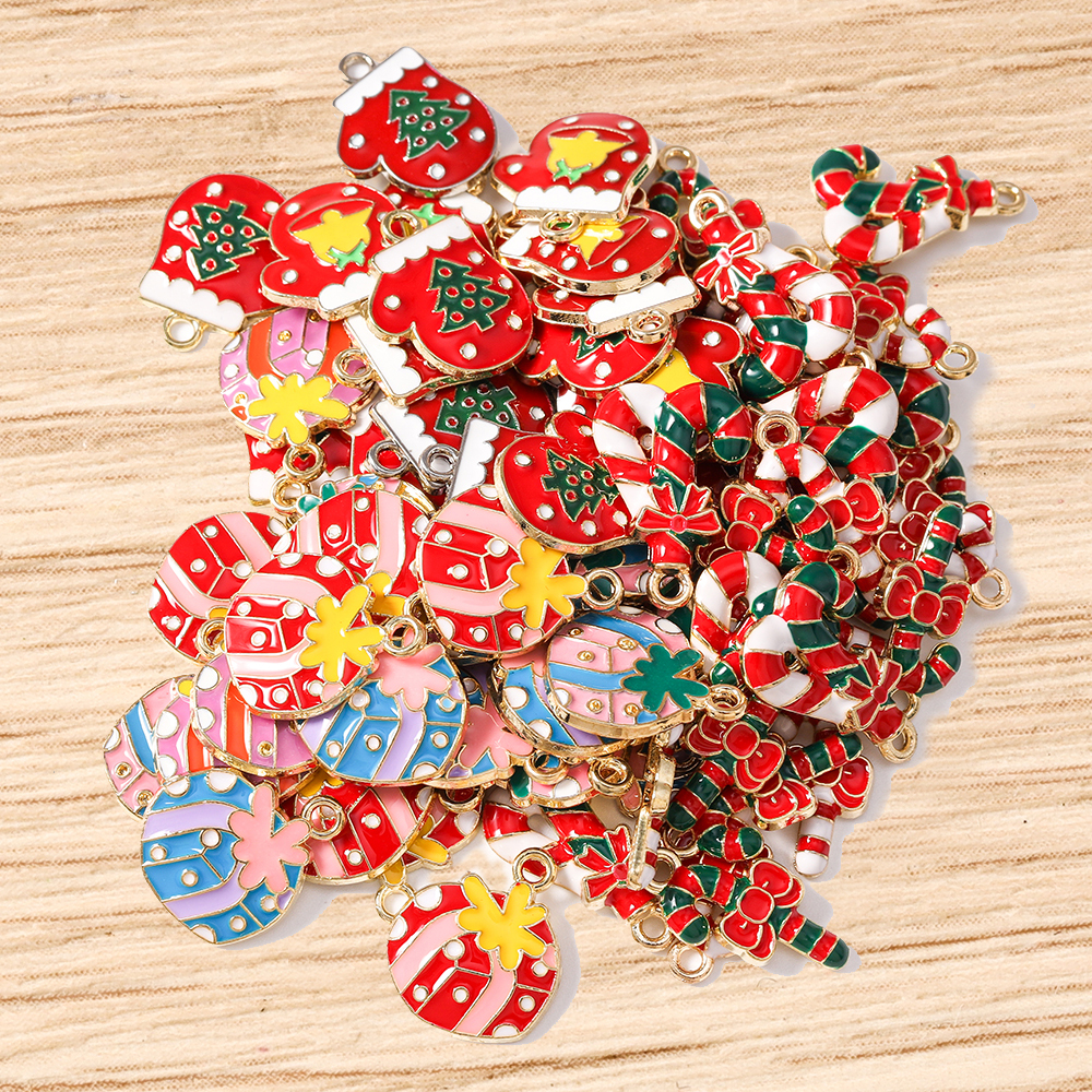 Tusember 10pcs Mix Cute Enamel - Jewelry Making Gloves ulasan dan harga
