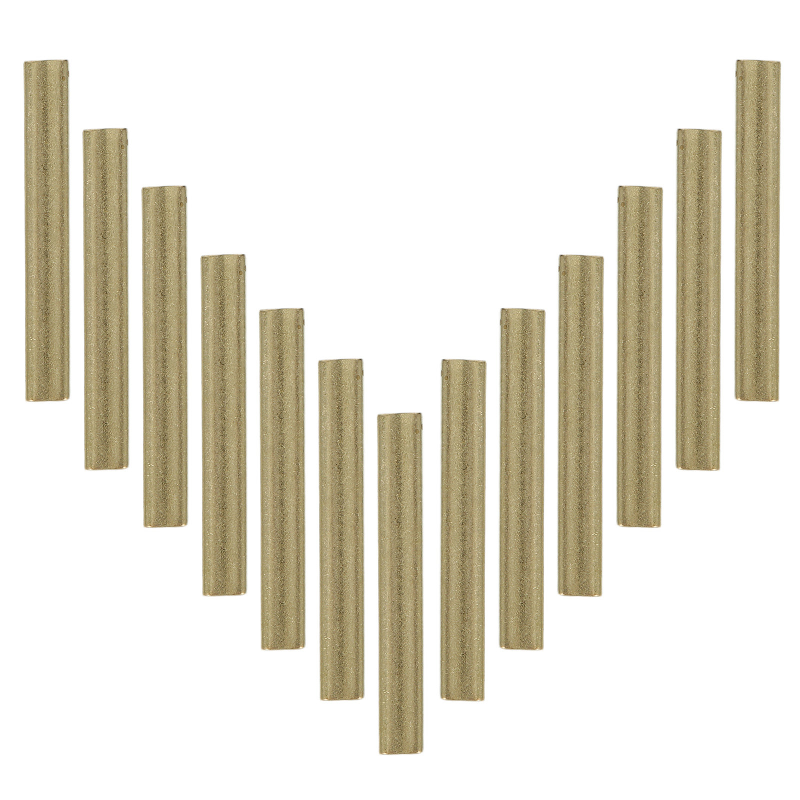 100Pcs Hollow Square Brass Tub - Jewelry Making Youtube ulasan dan harga