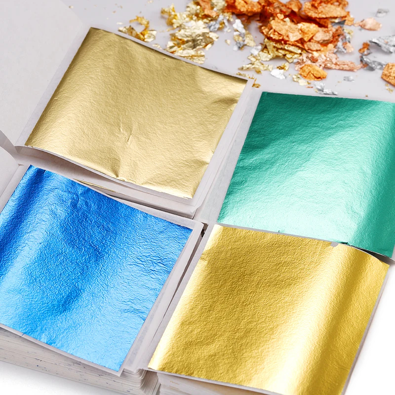 100-200sheets Imitation Gold F - Jewelry Making Degree ulasan dan harga