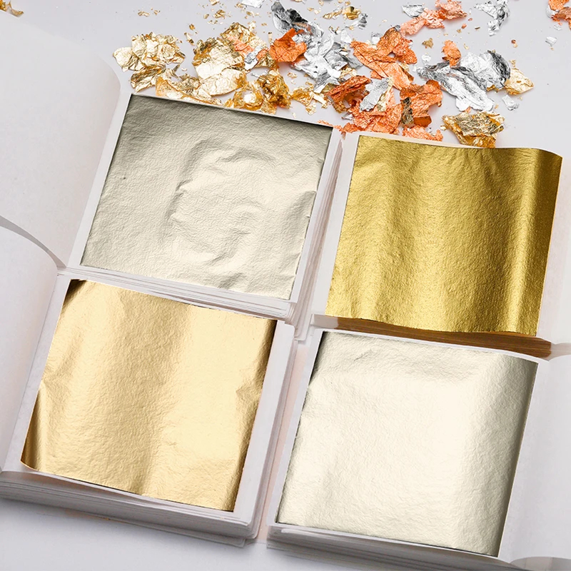 100-200sheets Imitation Gold F - Jewelry Making Degree ulasan dan harga