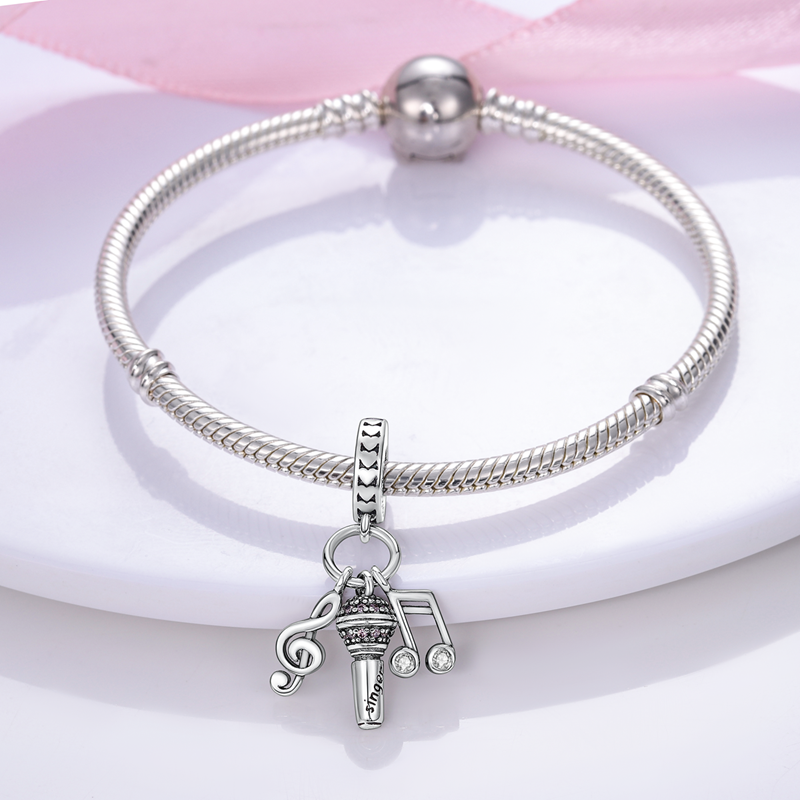 Charms 925 Sterling Silver Pla - Jewelry Making Notes ulasan dan harga