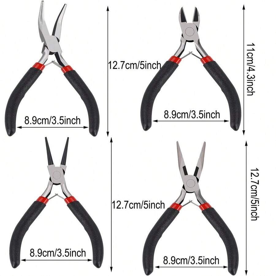 3/5/6Pack Jewelry Making Plier - Jewelry Making Round Nose Pliers ulasan dan harga