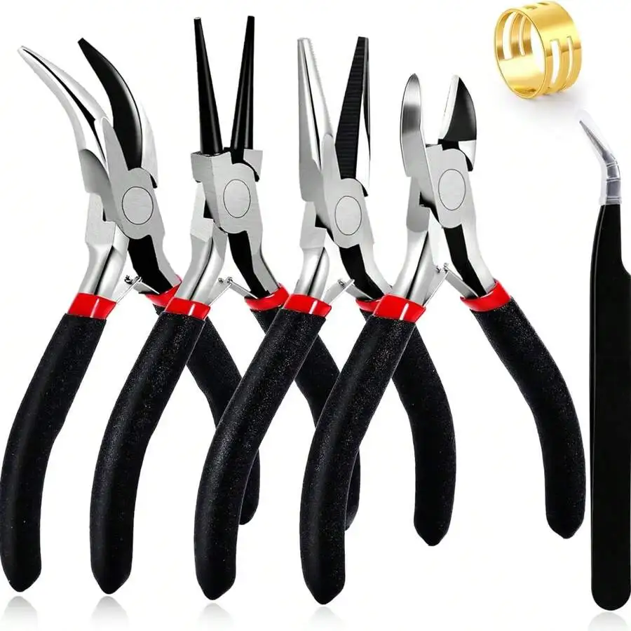 3/5/6Pack Jewelry Making Plier - Jewelry Making Round Nose Pliers ulasan dan harga