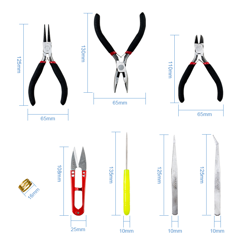 8PCS Stainless Jewelry making  - Jewelry Making Round Nose Pliers ulasan dan harga