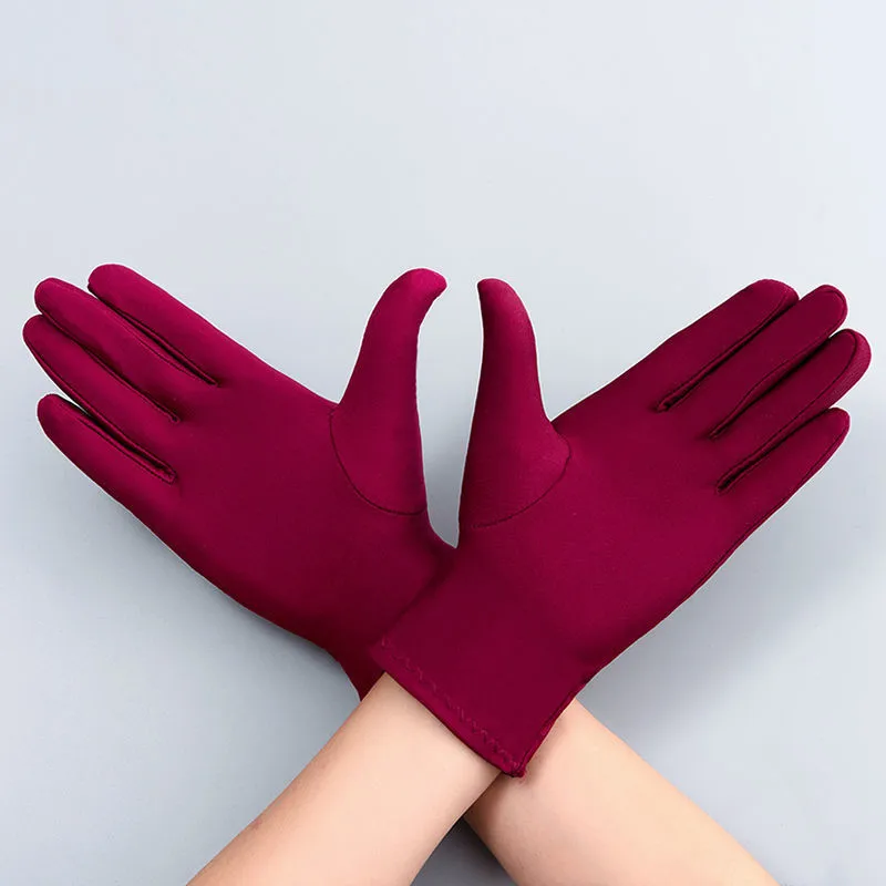 Autumn Summer Thin Ice Silk Gl - Jewelry Making Gloves ulasan dan harga