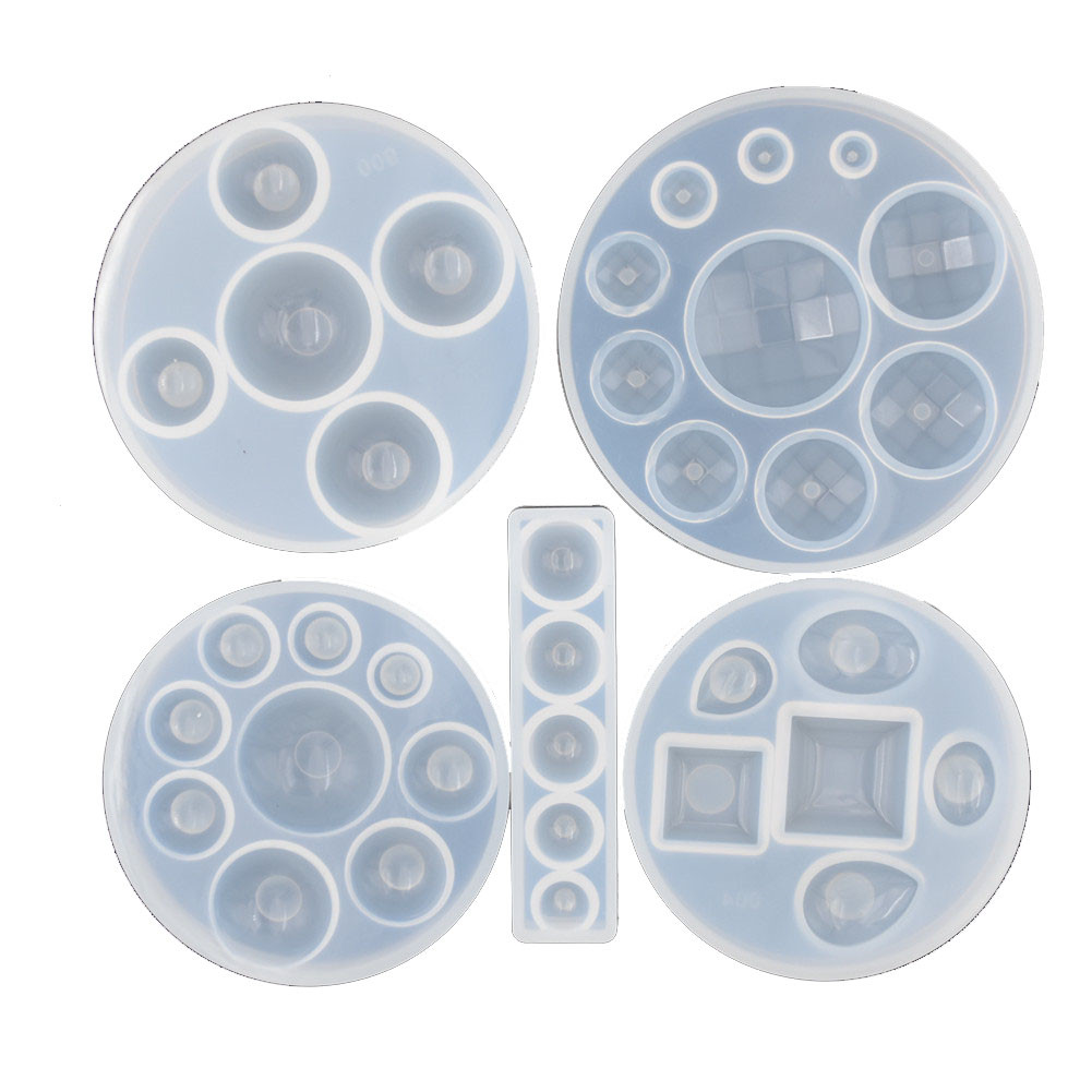 Silicone Mold half ball Oblate - Jewelry Making Degree ulasan dan harga