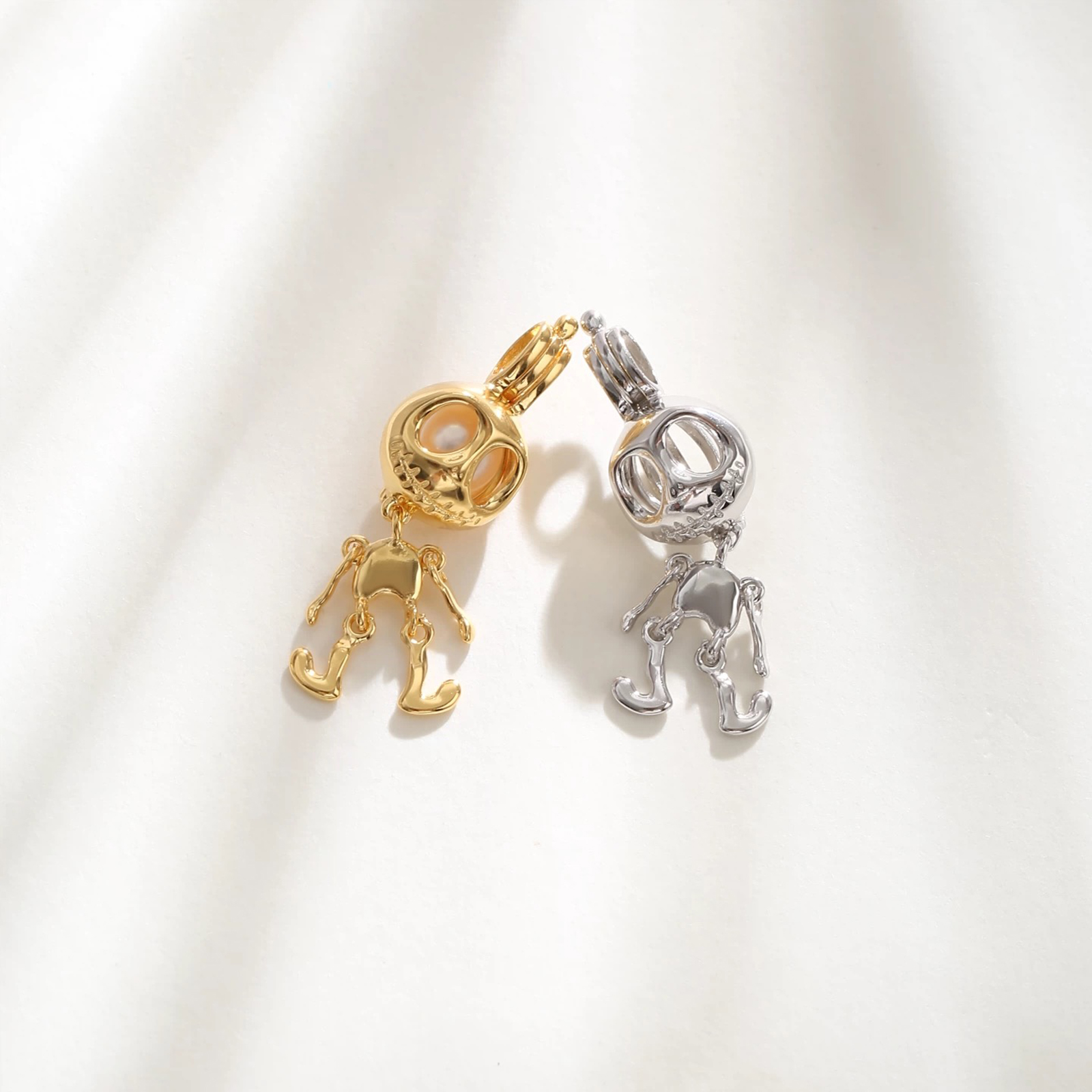 925 Sterling Silver Skeleton C - Jewelry Making Bali ulasan dan harga