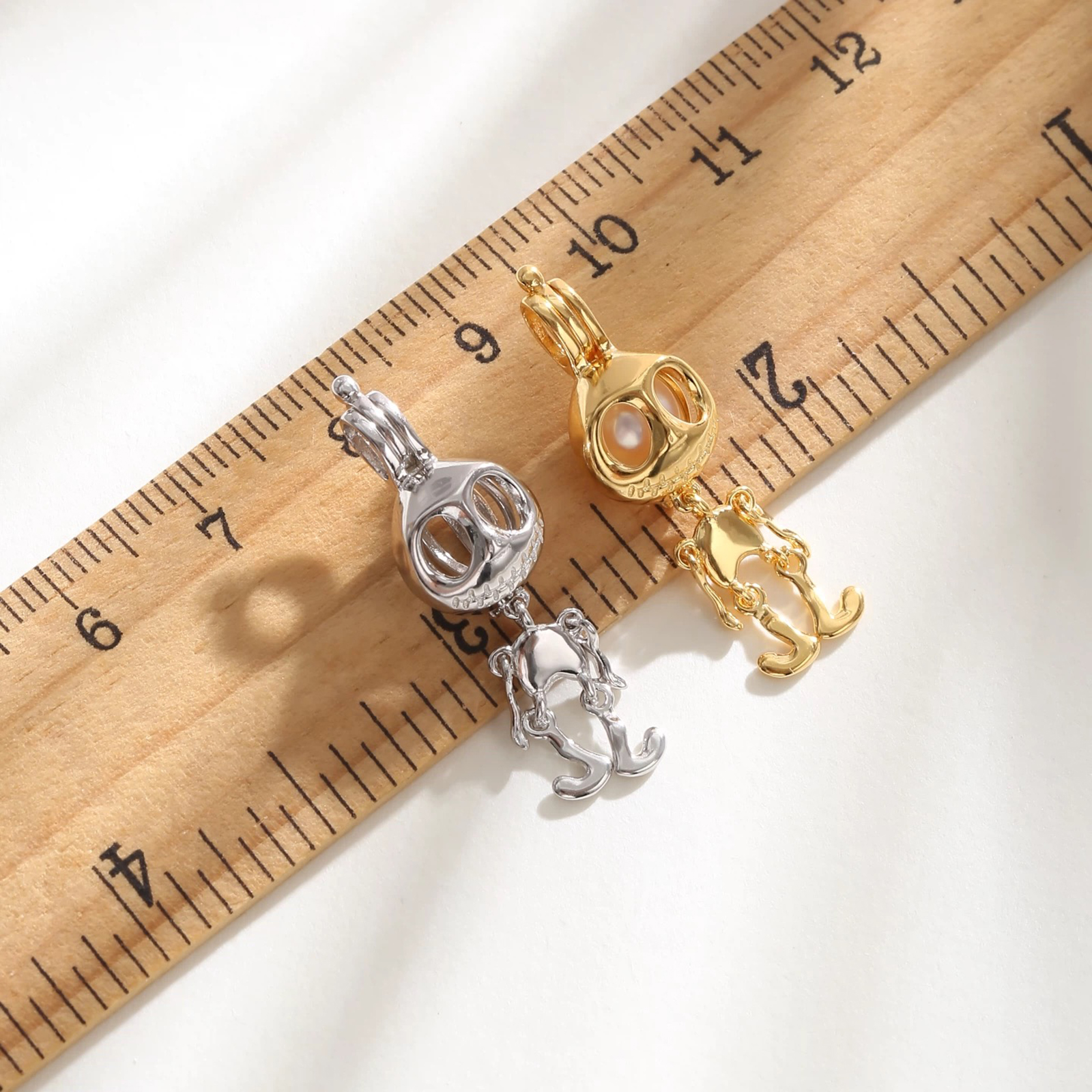 925 Sterling Silver Skeleton C - Jewelry Making Bali ulasan dan harga