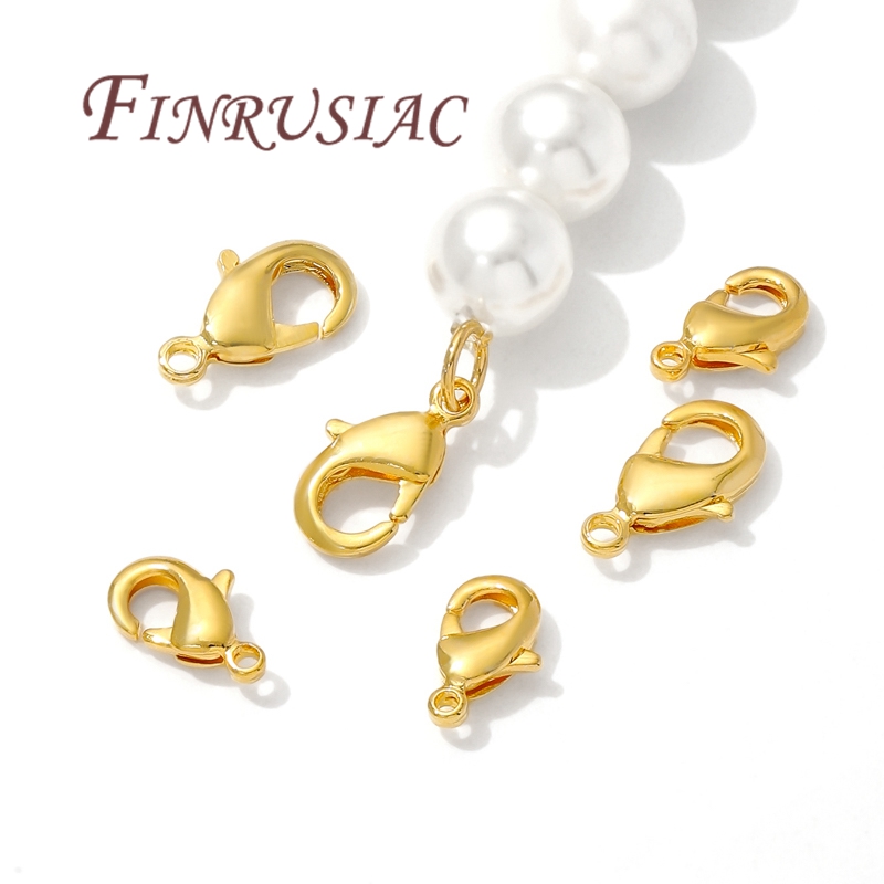 10mm 12mm 18K Gold Plated Lobs - Jewelry Making Pins ulasan dan harga