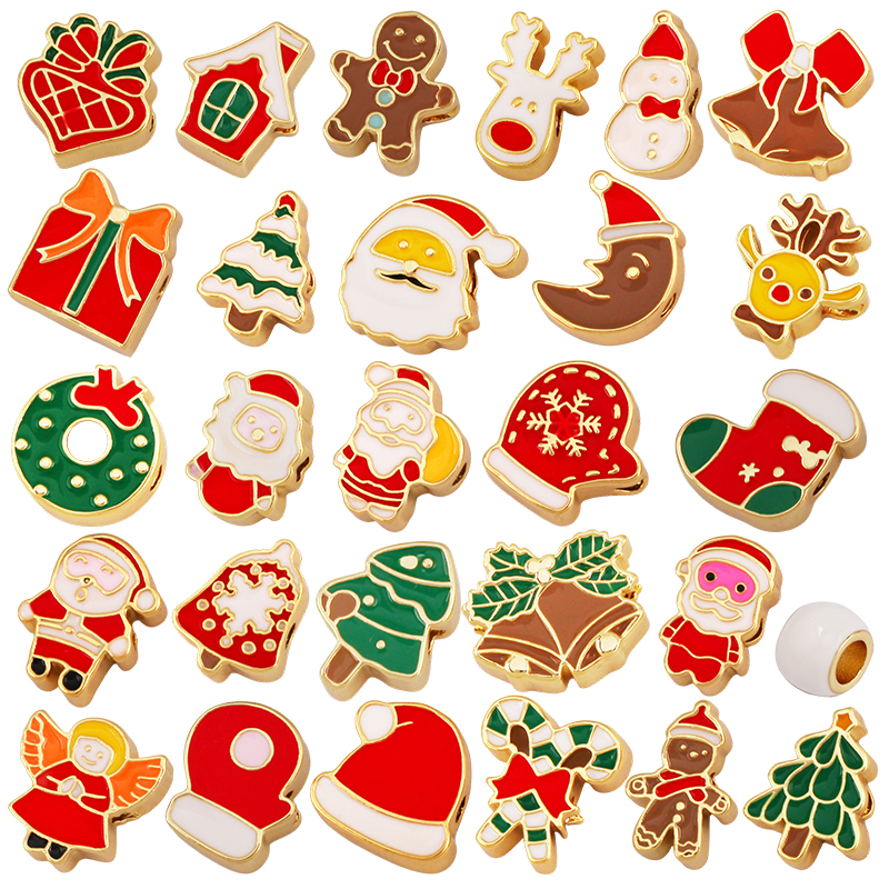 Big  Large Hole Beads Santa Gl - Jewelry Making Gloves ulasan dan harga