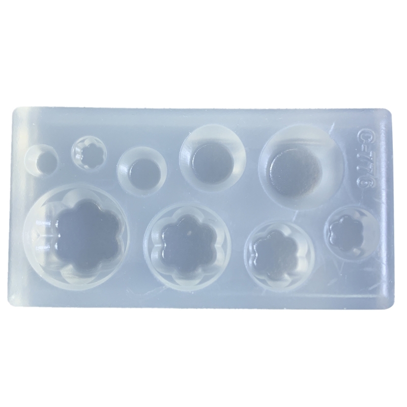 Cute Pudding Shape Silicone Mo - Jewelry Making Degree ulasan dan harga