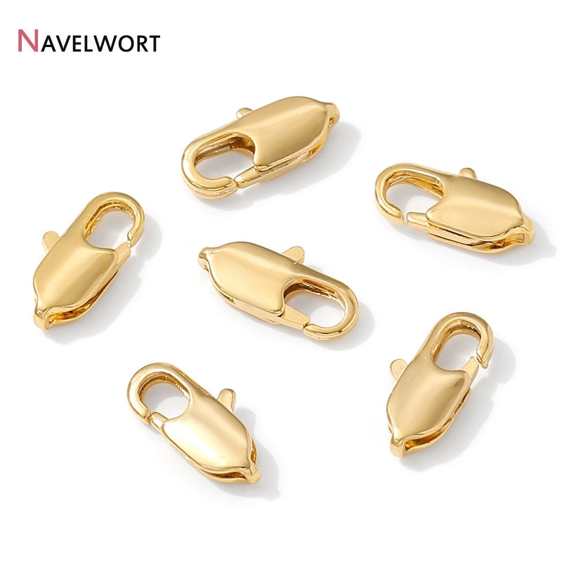 5/10/15Pcs 14K Gold Plated Bra - Jewelry Making Pins ulasan dan harga