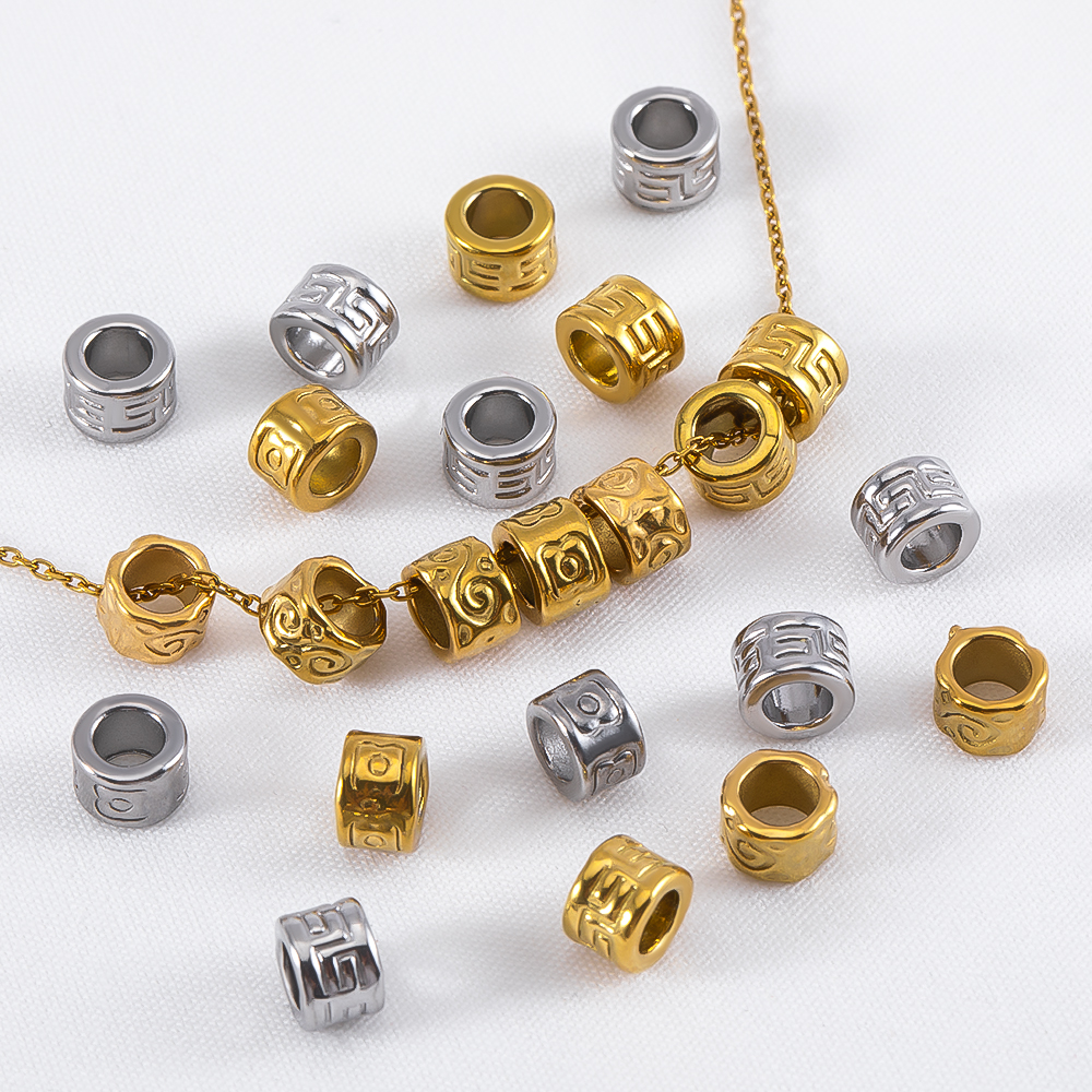 5pcs 4x6mm Stainless Steel Lar - Jewelry Making Youtube ulasan dan harga