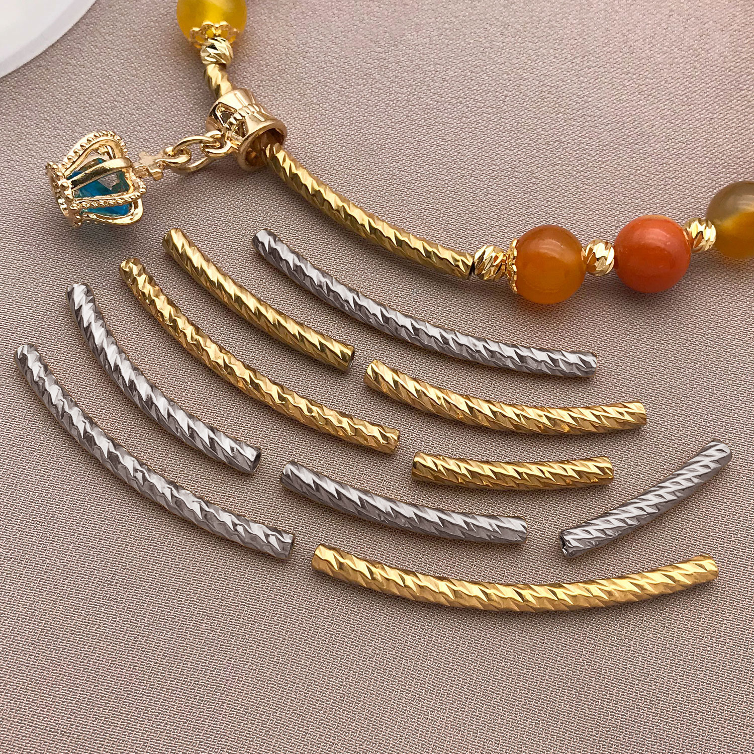 5pcs 20-40mm Stainless Steel C - Jewelry Making Youtube ulasan dan harga