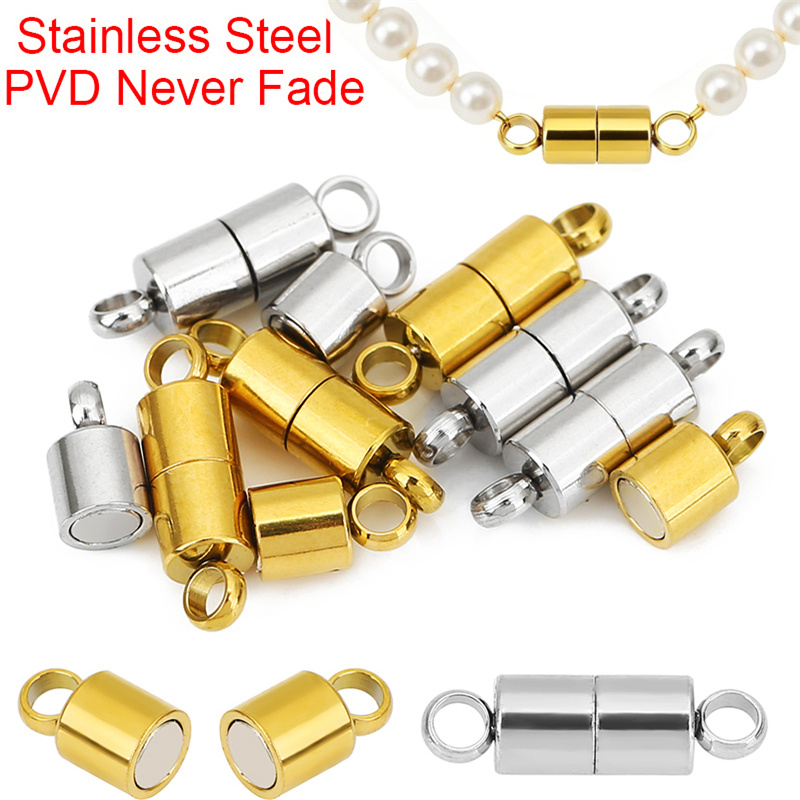 2pcs 14mm Stainless Steel Neck - Jewelry Making School ulasan dan harga