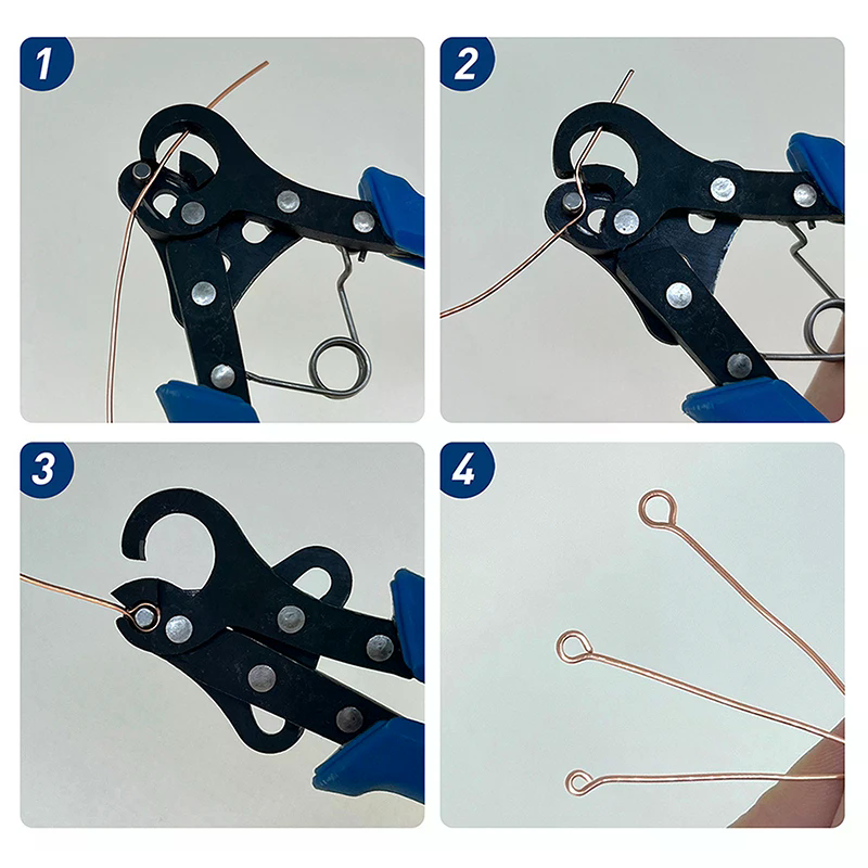 1.5/2.25/3mm Wire Rolling Plie - Jewelry Making Round Nose Pliers ulasan dan harga