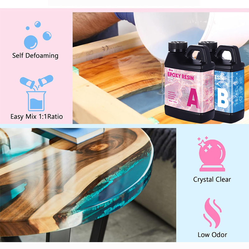 Crystal Clear 1:1 Epoxy Resin  - Jewelry Making Degree ulasan dan harga