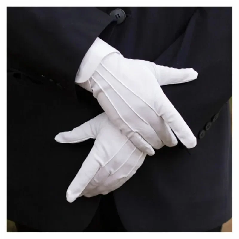 1 Pair White Cotton Inspection - Jewelry Making Gloves ulasan dan harga
